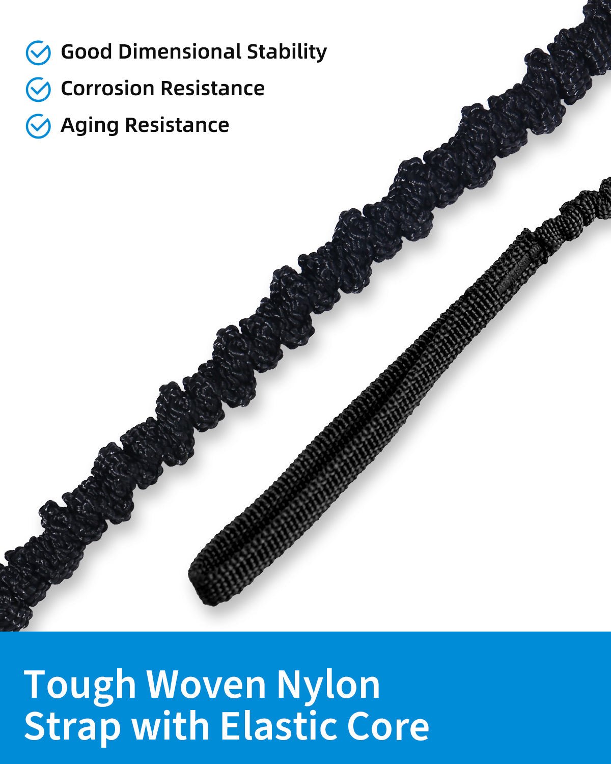 OCEANBROAD Paddle Leash, Black, 2 - Pack - OceanBroad Official