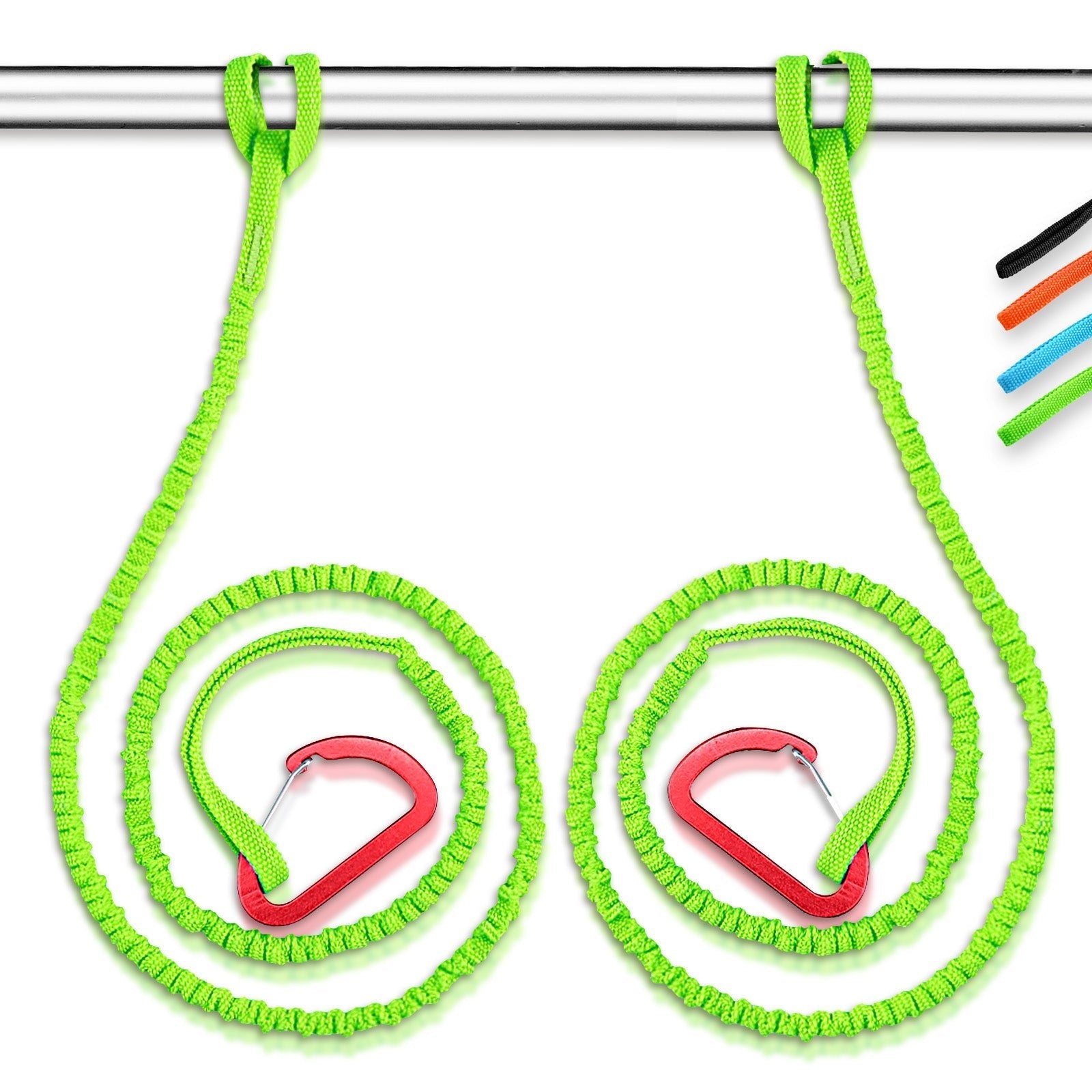 OCEANBROAD Paddle Leash, Green, 2 - Pack - OceanBroad Official