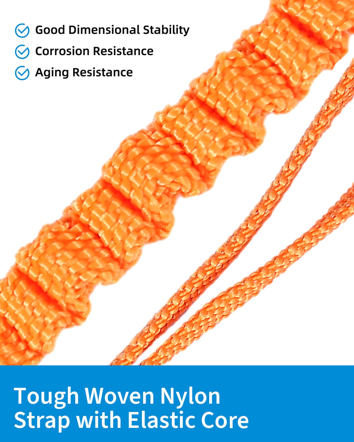 OCEANBROAD Paddle Leash, Orange, 1 - Pack - OceanBroad Official