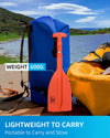 OCEANBROAD Telescoping Kayak Paddle 20''-42'', Orange