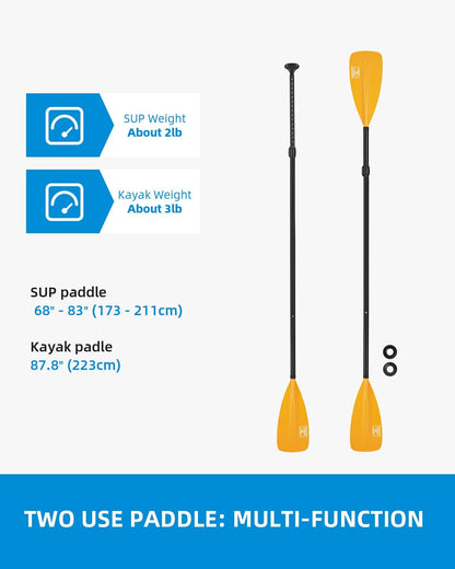 OCEANBROAD SUP Paddle Board Paddle Kayak Paddle, Orange