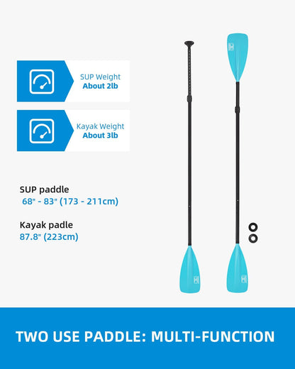 OCEANBROAD SUP Paddle Board Paddle Kayak Paddle, Blue