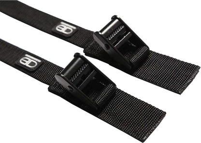 OCEANBROAD Kayak Tie Down Strap, 1 Inch 16 Feet 2 Pack, for Surfboard SUP Board Kayak Canoe