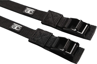 OCEANBROAD Kayak Tie Down Strap, 1 Inch 16 Feet 2 Pack, for Surfboard SUP Board Kayak Canoe