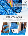OCEANBROAD Self-Adhesive Camouflage Boat Flooring Sheet 96''x28.8'‘ Faux Teak EVA Foam Marine Non-Slip Pad Camo Decking for MotorBoats Yacht Helm Pad Jon Boat Floor, Camouflage Ocean