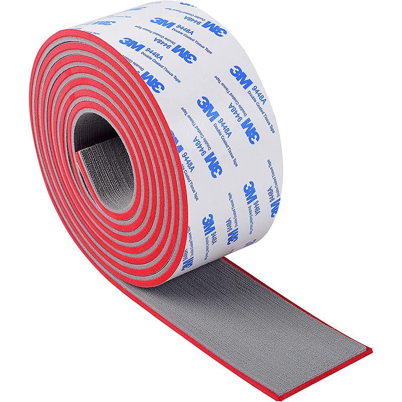 OCEANBROAD 3M Self - Adhesive EVA Foam Boat Flooring 96'' x 2.4'', Gray with Red Seam Lines - OceanBroad Official