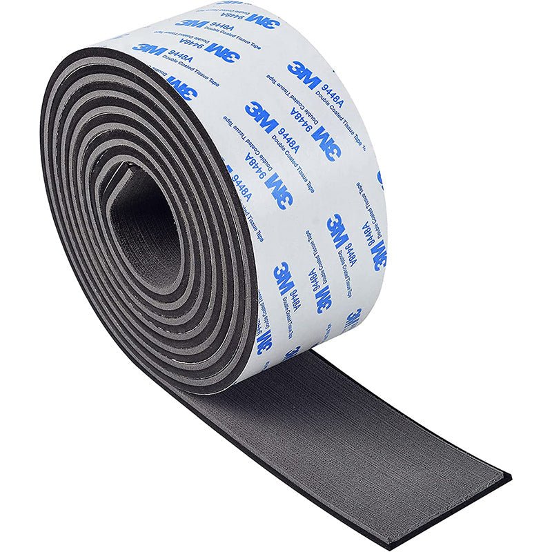 OCEANBROAD 3M Self - Adhesive EVA Foam Boat Flooring 96'' x 2.4'',Dark Gray with Black Seam Lines - OceanBroad Official