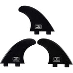 OCEANBROAD Surfboard Fin Thruster 3 Fins for FCS-Based Fin Box with Screws Wax Comb Key