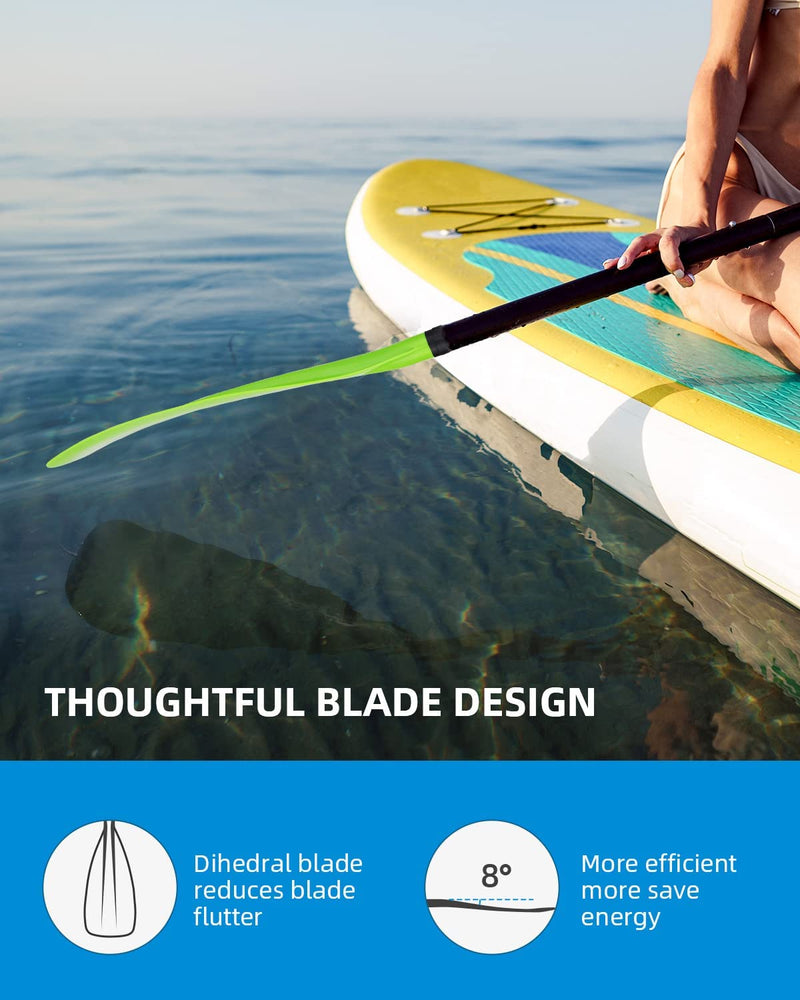 OCEANBROAD SUP Paddle Board Paddle Kayak Paddle, Green