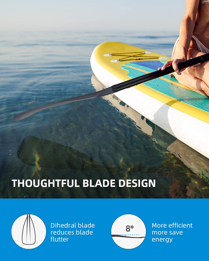 OCEANBROAD SUP Paddle Board Paddle Kayak Paddle, Gray