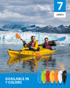 OCEANBROAD Kayak Paddle - 86in / 218cm Alloy Shaft, Blue